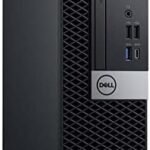 Dell Optiplex 7060 SFF Desktop Computer PC | Intel 8th Gen i7-8700 (6 Core) | 16GB DDR4 Ram 256GB NVMe M.2 SSD | Built-in WiFi & Bluetooth | Windows 11 Pro | Wireless Keyboard & Mouse(Renewed)