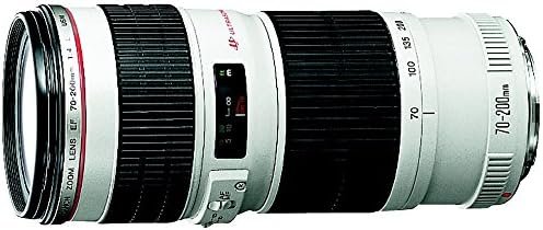 Canon EF 70-200mm f/4 L IS USM Lens for Canon Digital SLR Cameras (Renewed)