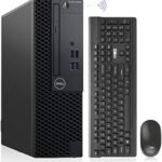 Dell OptiPlex 3060 Desktop Computers Windows 11 Pro Hexa Core i7-8700 Up to 4.60GHz32GB DDR4 1TB M.2 NVMe SSD1TB HDDAX210 Built-in WiFi 6E Small Form Factor PC(Renewed) Black (OptiPlex 3060 SFF)