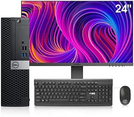 Dell OptiPlex 5050 Desktop Computers with 24 (Renewed)