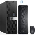 Dell OptiPlex 7040 SFF Desktop Computer PC Intel Quad Core i7-6700 3.20GHz AX200 Built-in WiFi 6 Bluetooth 16GB DDR4 256GB NVMe M.2 SSD 2TB HDD HDMI Wireless Keyboard & Mouse Windows10 Pro (Renewed)