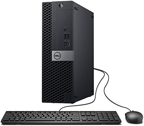 Dell OptiPlex 7050 Small Form Factor, Intel Core Quad i7 6700 up to 4.0 GHz, 16G DDR4, 1T SSD, 4K Support, WiFi, BT 4.0, DVDRW, DP, HDMI, Win 10 Pro 64-Multi-Language Support En/Sp/Fr(Renewed)