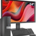 Dell OptiPlex Desktop Computer with 24 inch Monitor PC and Monitor Bundle, i7-6700 3.4GHz,16GB Ram New 512GB SSD,Intel AC7260 Built-in WiFi Bluetooth,HDMI,Refurbished Desktop,Windows 10 Pro (Renewed)